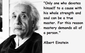Einstein Master Quote