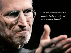Steve Jobs Quality Quote
