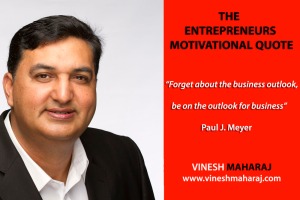 The Entrepreneurs Motivational Quote by Vinesh Maharaj